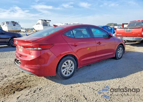2017 Hyundai Elantra Se z USA, uszkodzony, nr VIN KMHD74LF8HU121167